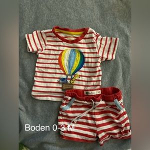 Baby Boden boys outfit 0-3 M